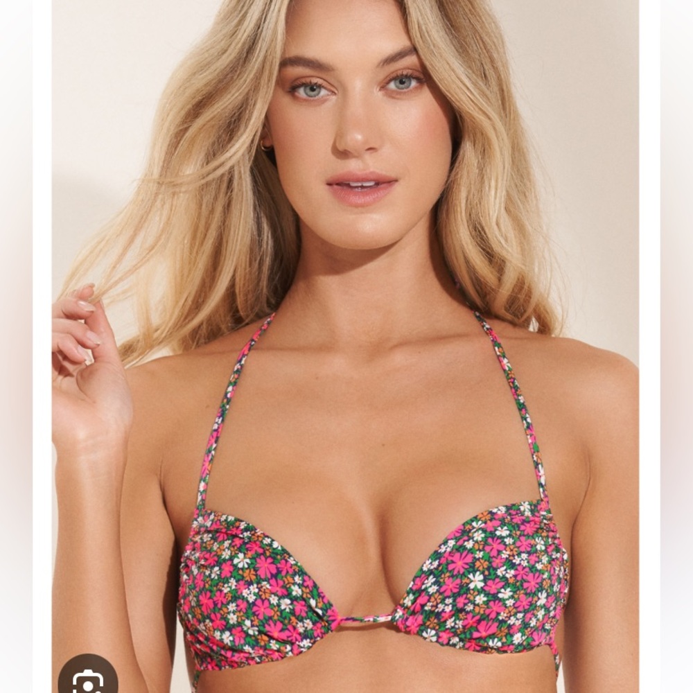 MAAJI Blossom no words Sliding triangle bikini top